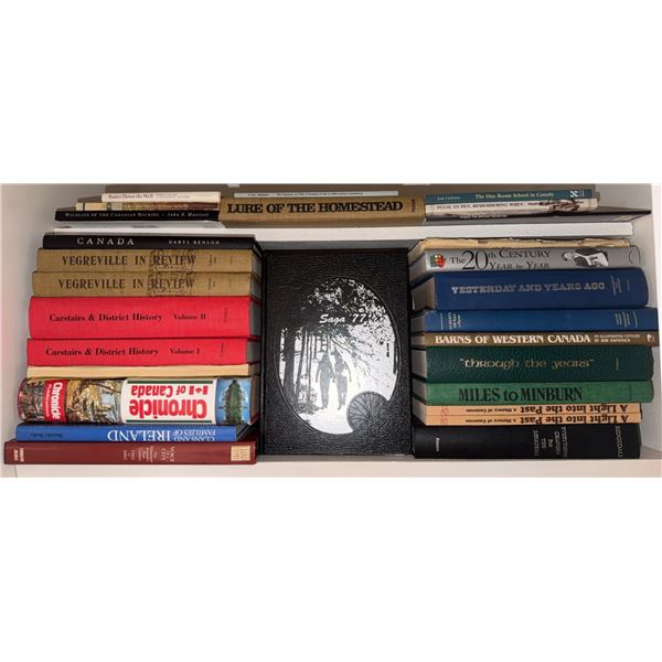 Alberta and Western Canada History Book Collection, 15 Volumes