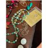 Image 6 : Costume Jewellery Lot Including Necklaces, Earrings, Pins