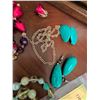 Image 8 : Costume Jewellery Lot Including Necklaces, Earrings, Pins