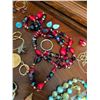 Image 9 : Costume Jewellery Lot Including Necklaces, Earrings, Pins