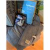 Image 5 : Lot With Flatware Chest, Framed Print, Books, and Towels