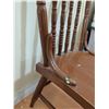 Image 6 : Wool Striped Blanket w/ Antique Spindle Chair