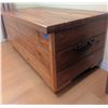 Image 3 : Solid Wood Blanket Chest with Assorted Linens