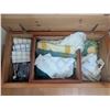 Image 7 : Solid Wood Blanket Chest with Assorted Linens