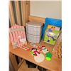 Image 13 : Christmas Decor, Candle Holders, Ornaments, and Tins