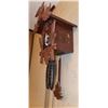 Image 3 : Wooden Cuckoo Clock with Leaf and Bird Design, 32" Long