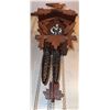 Image 4 : Wooden Cuckoo Clock with Leaf and Bird Design, 32" Long