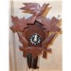Image 5 : Wooden Cuckoo Clock with Leaf and Bird Design, 32" Long