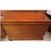 Image 2 : Wooden Storage Chest With Hinged Lid