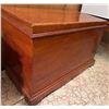 Image 3 : Wooden Storage Chest With Hinged Lid