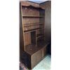 Image 2 : Plywood Bookcase and Storage Cabinet Unit with Sliding Doors
