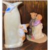 Image 6 : Ceramic and Glass Figurines and Containers Lot