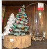 Image 2 : Christmas Decor and Red 12" Taper Candles