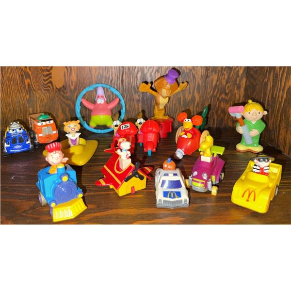 McDonald's and Fast Food Premium Toys Lot