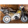 Image 3 : Toy Motorcycles, Action Figures, and Wooden Block