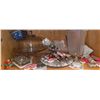 Image 2 : Cake Decorating Tools, Candles, and Glass Cake Stand