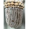 Image 5 : Hanging Decorative Basket with Shell Beadwork