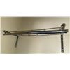 Image 6 : Wooden Coat Rack and Chrome Wall-Mounted Shelf