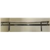 Image 7 : Wooden Coat Rack and Chrome Wall-Mounted Shelf