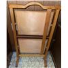 Image 3 : Wooden Two-Tier Magazine Stand with Framed Landscape Prints