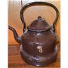 Image 6 : Brass Coal Scuttle, Brown Enamel Kettle, and Bowl with Accessories