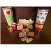 Image 1 : Vintage Coupons, Tins, Glass, and Egg Cup