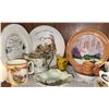 Image 2 : Decorative Porcelain Cups, Saucers, Plates and Small Pitchers