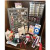Image 1 : Sewing Organizer Lot with Thread, Tools, and Storage Drawers