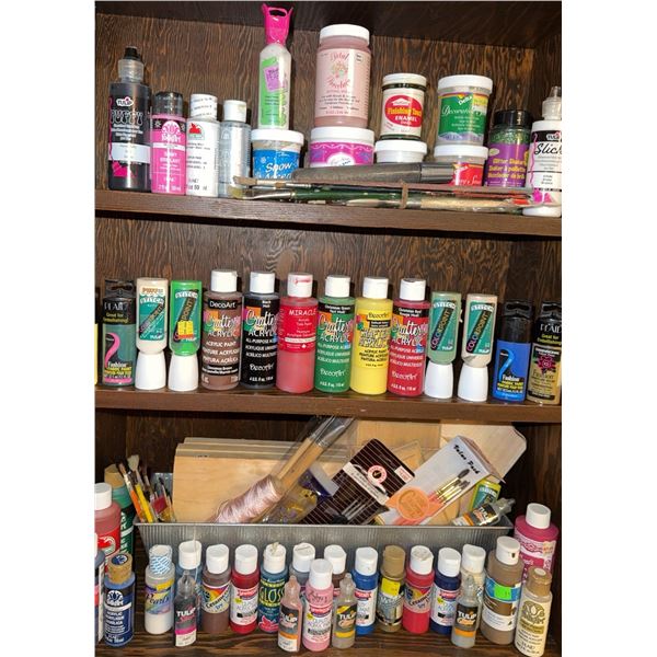 Acrylic Paints and Art Supplies