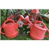 Image 2 : Outdoor Garden Decor Assortment with Watering Cans and Lantern