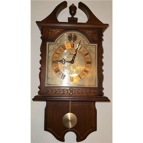 Bulova Wall Clock with Chime, Made in Canada