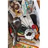 Image 4 : Kitchen Utensil and Gadget Lot With Towels and Storage Basket