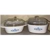 Image 2 : CorningWare Blue Cornflower Casserole Dishes with Glass Lids