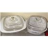 Image 3 : CorningWare Blue Cornflower Casserole Dishes with Glass Lids