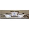 Image 1 : CorningWare Blue Cornflower Casserole and Saucepan Set