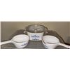 Image 2 : CorningWare Blue Cornflower Casserole and Saucepan Set