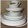 Image 2 : Corelle and Pyrex Dinnerware Set with Glass Lid