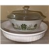 Image 4 : Corelle and Pyrex Dinnerware Set with Glass Lid