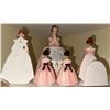 Image 2 : 5 Porcelain Kitchen Prayer Figurines with Script