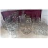Image 2 : Clear Glass Drinkware and Pitcher Set, 32 Pieces