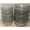 Image 9 : Clear Glass Drinkware and Pitcher Set, 32 Pieces