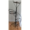 Image 1 : Metal Spiral Three-Tier Plant Stand