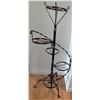 Image 2 : Metal Spiral Three-Tier Plant Stand