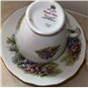 Image 4 : Royal Albert and Royal Vale Teacup Sets with Ruby-Stained Glasses