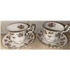 Image 5 : Royal Albert and Royal Vale Teacup Sets with Ruby-Stained Glasses
