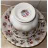 Image 6 : Royal Albert and Royal Vale Teacup Sets with Ruby-Stained Glasses