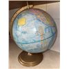 Image 2 : Vintage Replogle World Globe with Brass-Tone Base
