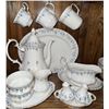 Image 2 : Royal Albert Memory Lane Bone China Serving Set and Clock