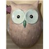Image 5 : Decorative Lot with Stained Glass, Candle, Vase, Owl and Lamp