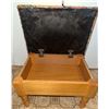 Image 6 : Footstool With Floral Upholstery, Heart-Shaped Clock, Metal Tin and Decorative House